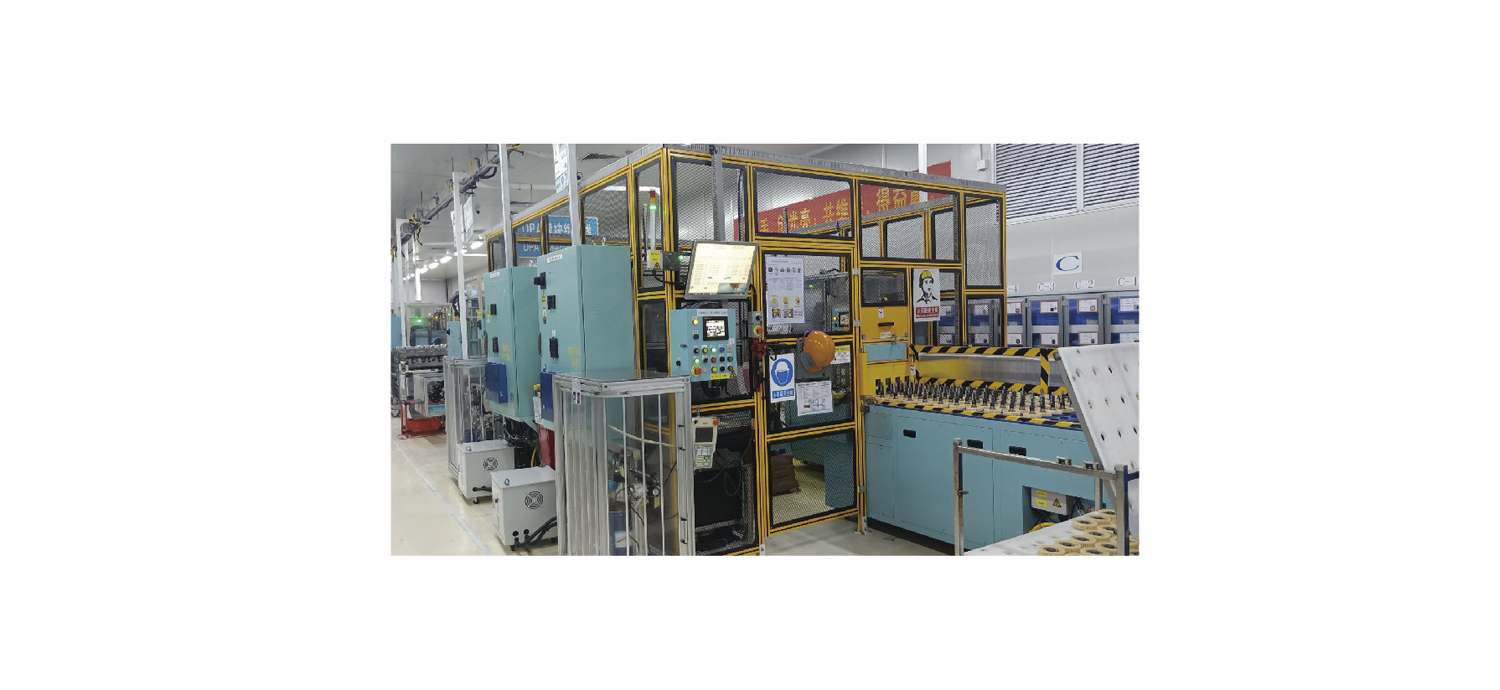 Single-Unit Running-In and Degreasing Automatic Line
