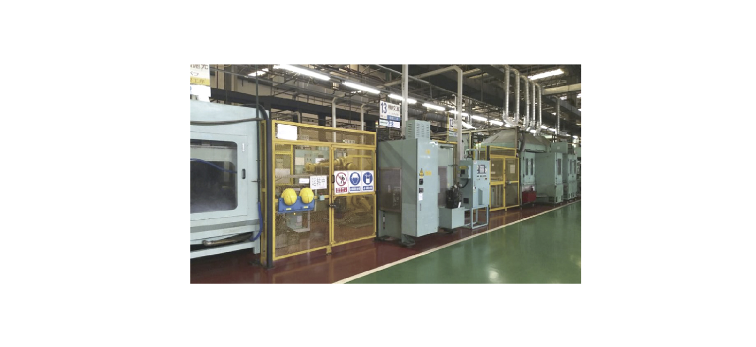 Rack automatic inline processing system